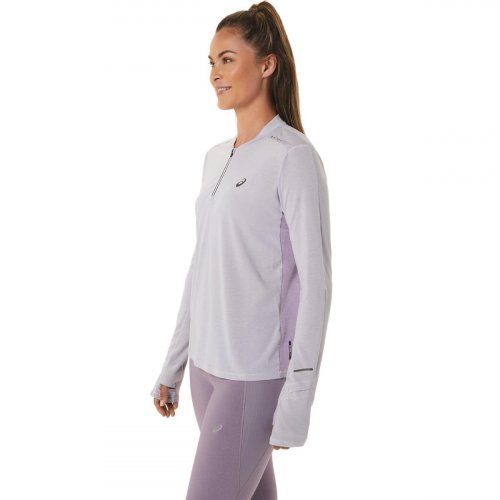 Лонгслив ASICS METARUN 1/2 ZIP LS TOP жен. фиолетовый S