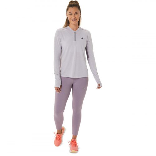 Лонгслив ASICS METARUN 1/2 ZIP LS TOP жен. фиолетовый S