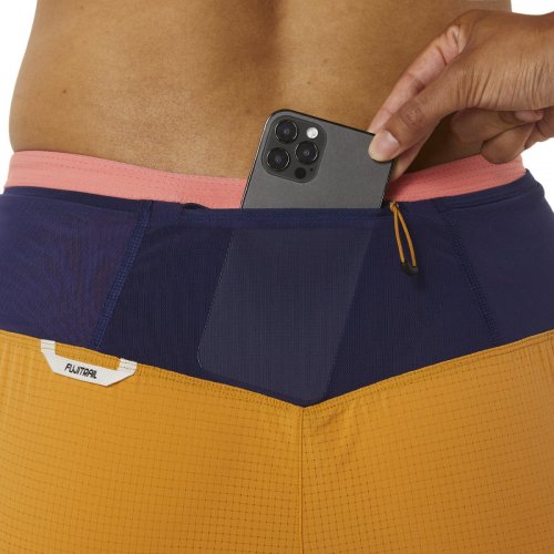 Шорты ASICS FUJITRAIL 2-N-1 SHORT жен. желтый XS