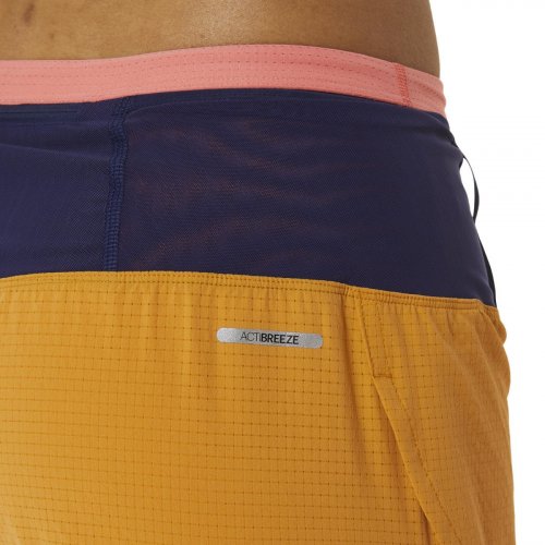 Шорты ASICS FUJITRAIL 2-N-1 SHORT жен. желтый XS