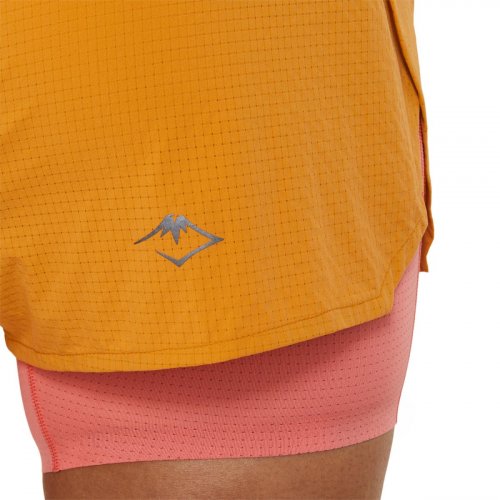 Шорты ASICS FUJITRAIL 2-N-1 SHORT жен. желтый XS
