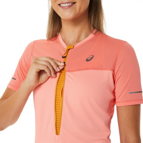 Футболка ASICS FUJITRAIL SS TOP жен. розовый XS