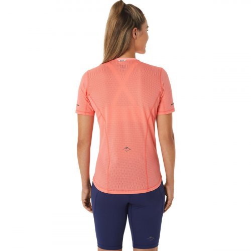 Футболка ASICS FUJITRAIL SS TOP жен. розовый XS