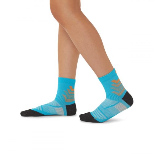 Носки ASICS RACING RUN QUARTER SOCK уни. синий I