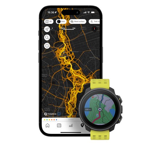 Часы SUUNTO VERTICAL BLACK LIME черный/зеленый
