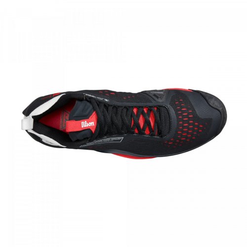 Кросівки Wilson чол. RUSH PRO TOUR MID BK/WH Чорний/Білий/Червоний 6.5