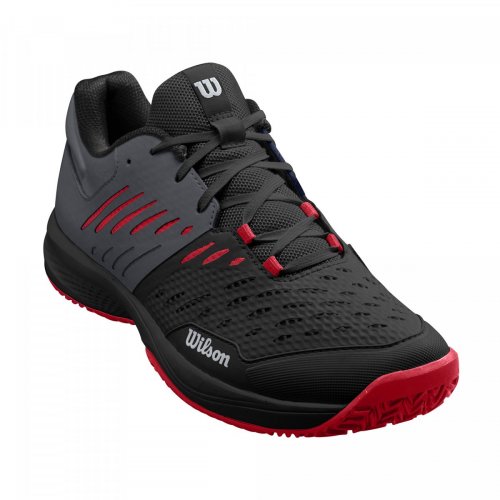 Кросівки Wilson чол. KAOS COMP 3.0 BK/EBONY Чорний/Сірий/Червоний 6.5