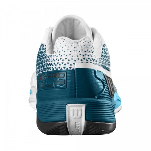 Кросівки Wilson чол. RUSH PRO 4.0 CLAY WH/BL Білий/Бірюзовий 11.0