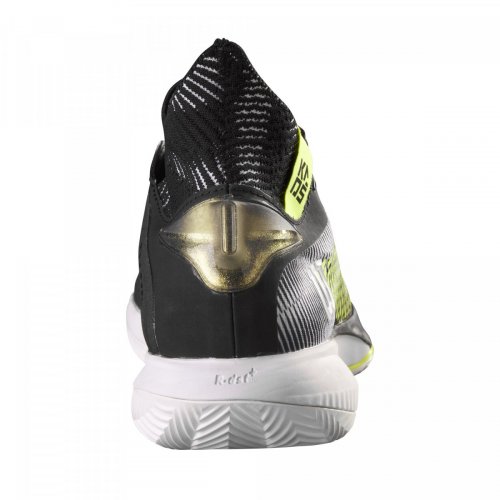 Кроссовки Wilson муж. KAOS RAPIDE SFT CLAY WH/BK/YEL Чёрный/Жёлтый/Белый 10.0