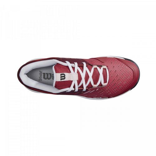 Кроссовки Wilson жен. KAOS COMP 3.0 EARTH/FIG Бордовый/Белый 8.5