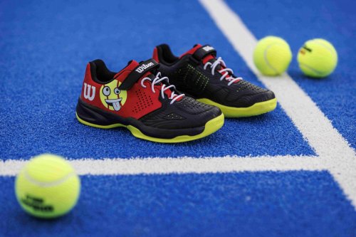 Кросівки Wilson дит. KAOS EMO RD/BK/YEL Червоний/Чорний/Жовтий 11.5