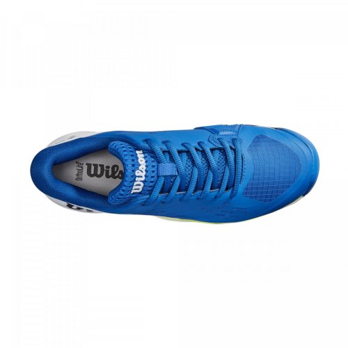 Кросівки Wilson чол. RUSH PRO ACE CLAY BL/WH Синій/Білий/Жовтий 12.0