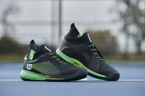 Кросівки Wilson чол. KAOS RAPIDE SFT BK/GR/GRAY Чорний/Зелений 7.0