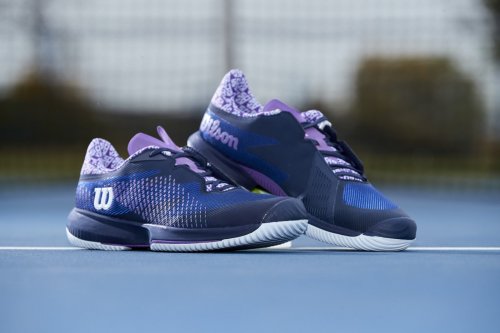 Кроссовки Wilson жен. KAOS SWIFT 1.5 INK Фиолетовый/Белый 8.0
