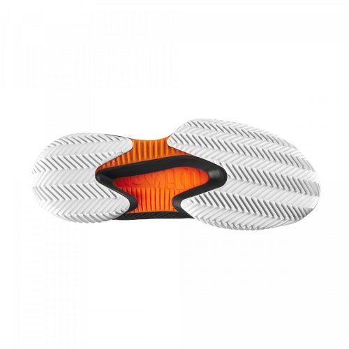 Кросівки Wilson чол. KAOS SWIFT 1.5 CLAY BK/OR Чорний/Помаранчевий 11.5