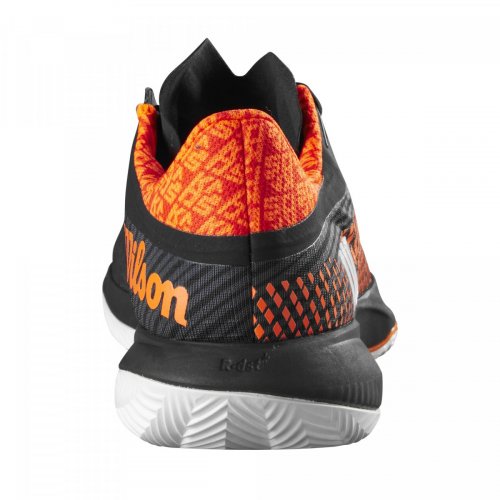 Кросівки Wilson чол. KAOS SWIFT 1.5 CLAY BK/OR Чорний/Помаранчевий 11.5