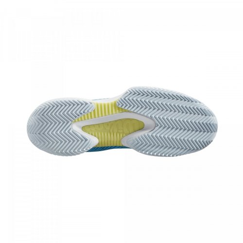 Кроссовки Wilson жен. KAOS SWIFT 1.5 CLAY WH/BL Голубой/Белый 7.0