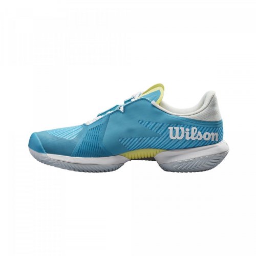 Кроссовки Wilson жен. KAOS SWIFT 1.5 CLAY WH/BL Голубой/Белый 7.0