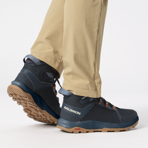 Ботинки Salomon OUTCHILL TS CSWP  жен. синий 7