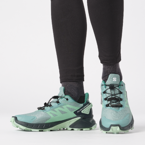 Кросівки Salomon SUPERCROSS 4 GTX жін. зелений 4