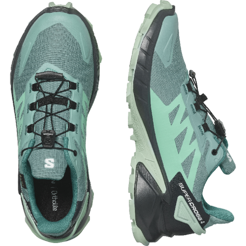 Кросівки Salomon SUPERCROSS 4 GTX жін. зелений 4