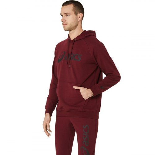 Толстовка ASICS BIG ASICS OTH HOODIE муж. бордовый S