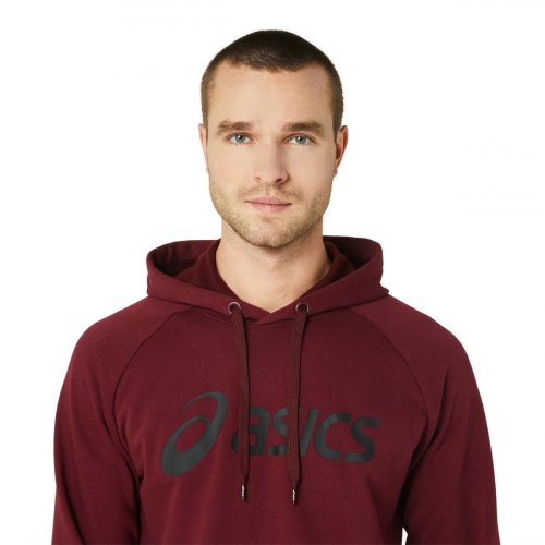 Толстовка ASICS BIG ASICS OTH HOODIE муж. бордовый S