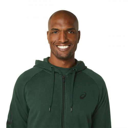 Толстовка ASICS BIG ASICS FZ HOODIE чол. зелений S