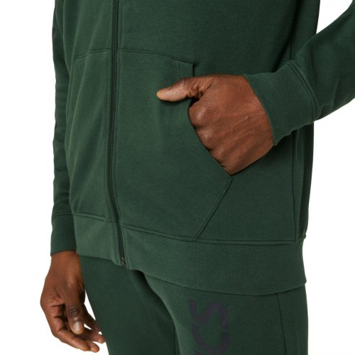 Толстовка ASICS BIG ASICS FZ HOODIE чол. зелений S