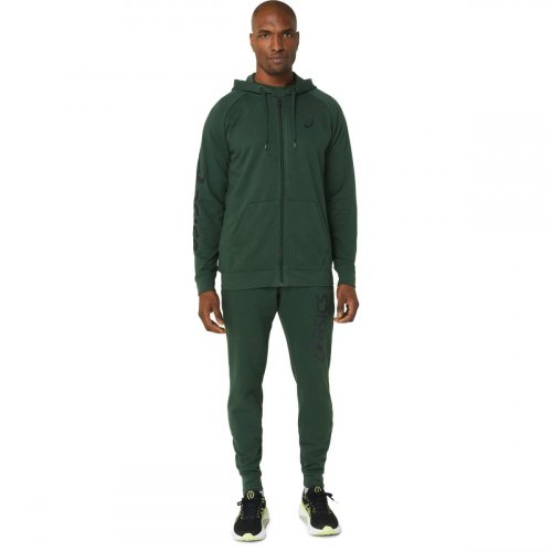 Толстовка ASICS BIG ASICS FZ HOODIE чол. зелений S