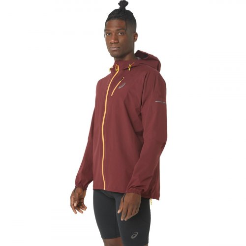 Куртка ASICS FUJITRAIL WATERPROOF JACKET чол. бордовий S