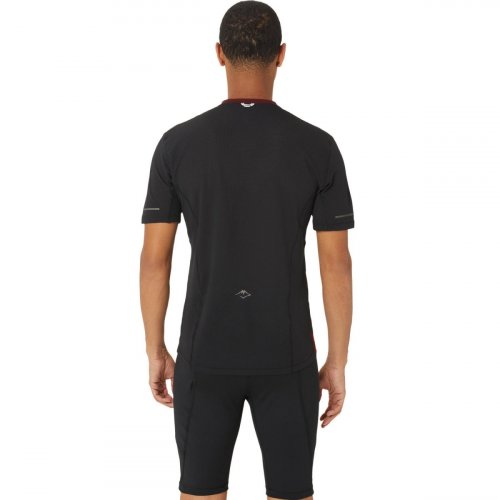 Футболка ASICS FUJITRAIL SS TOP муж. черный S
