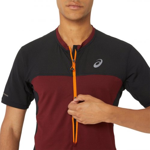 Футболка ASICS FUJITRAIL SS TOP муж. черный S