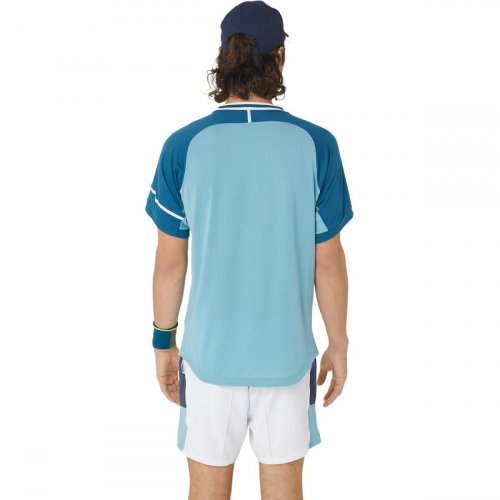 Футболка ASICS MEN MATCH SS TOP чол. блакитний S