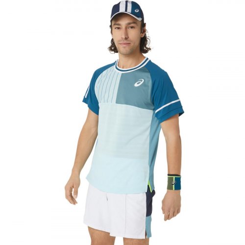 Футболка ASICS MEN MATCH SS TOP чол. блакитний S