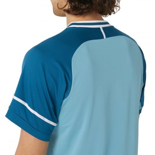 Футболка ASICS MEN MATCH SS TOP чол. блакитний S