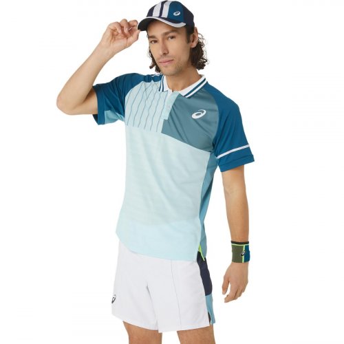 Поло ASICS MEN MATCH POLO-SHIRT муж. голубой L