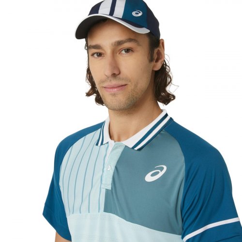 Поло ASICS MEN MATCH POLO-SHIRT муж. голубой L