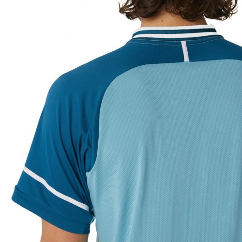 Поло ASICS MEN MATCH POLO-SHIRT муж. голубой L