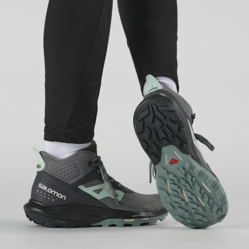 Ботинки Salomon OUTpulse Mid GTX W жен. Серый 4,5