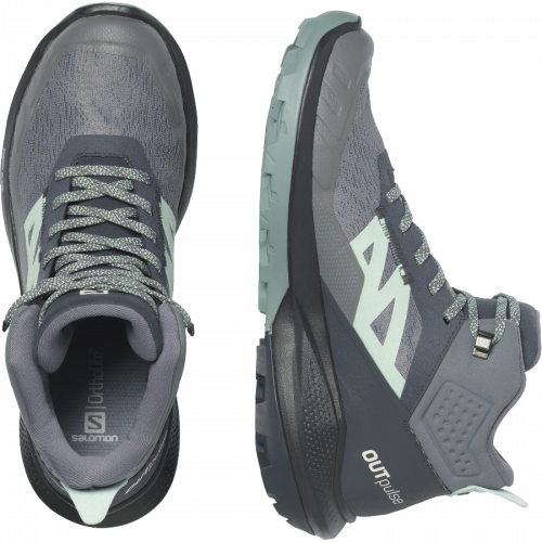 Ботинки Salomon OUTpulse Mid GTX W жен. Серый 4,5