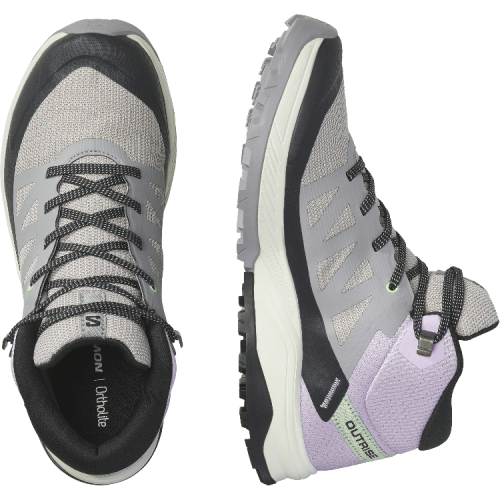 Ботинки Salomon OUTRISE MID GTX W жен. серый 5.5