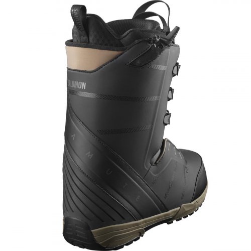 Ботинки сноубордические Salomon MALAMUTE 21-22 черный/оливково-серый 28.5