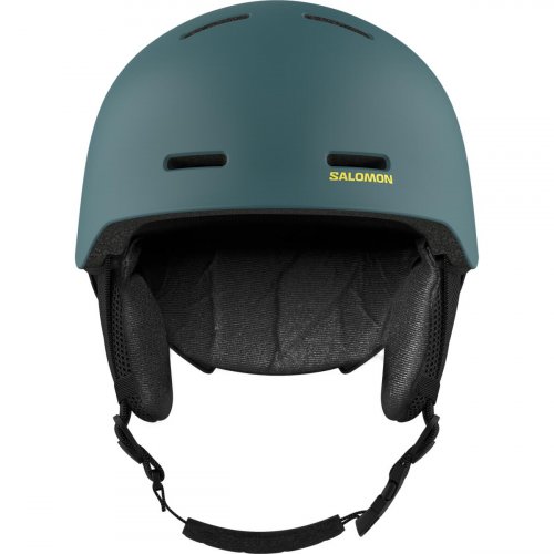 Шолом гірськолижний Salomon ORKA 24-25 синій с зеленим KM 53-56