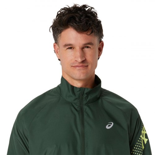Куртка ASICS ICON JACKET чол. зелений M