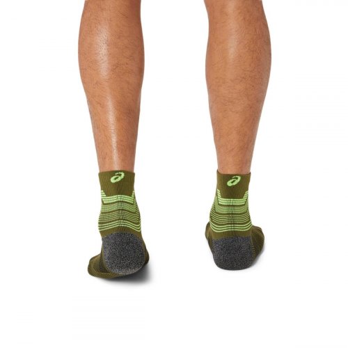 Носки ASICS RACING RUN QUARTER SOCK уни. зеленый II