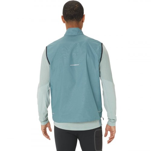Жилет ASICS LITE-SHOW VEST муж. голубой S