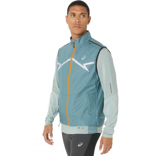 Жилет ASICS LITE-SHOW VEST муж. голубой S