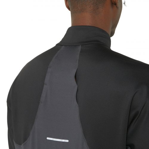 Лонгслив ASICS WINTER RUN 1/2 ZIP MID LAYER муж. черный S