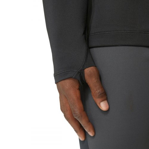 Лонгслив ASICS WINTER RUN 1/2 ZIP MID LAYER муж. черный S